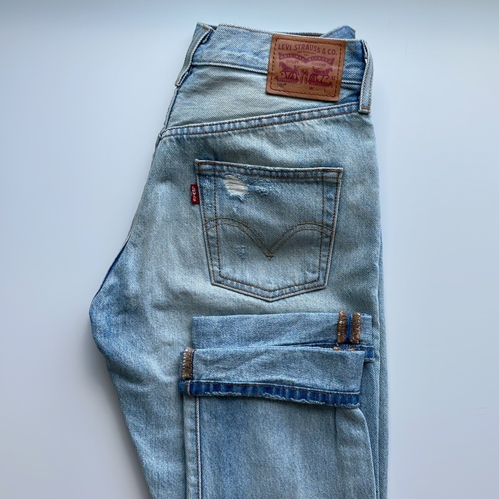 Levi's Light Blue Bootcut Jeans